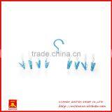 Multifunctional and Adjustable Folding Clothes Hanger Rack thumbnail-3