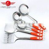 2016 New Collection 5pcs Stainless Steel Kitchen Utensil Sets Cooking Tools thumbnail-1