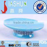 Natural Handmade Ceramic Blue Soap Dish thumbnail-1