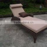 Modern Outdoor Furniture Antique Rattan Chaise Lounge thumbnail-1