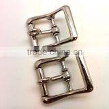Zinc Alloy Center Bar Buckle With Lockable Prong, Nickel Plate, Buckle for Strap thumbnail-5