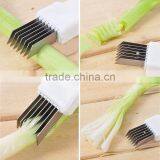 Kitchen Tools Cutter Stainless Steel Vegetable Food Garlic Onion Slicer thumbnail-1