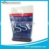 Degradable Disposable HDPE Plastic Die Cut Handle Bag thumbnail-1