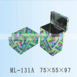 Square Tin Container for Tea Bags thumbnail-1