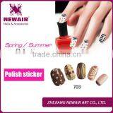 VIVI 12 Pcs Sweety Silk Printing Nail Wraps thumbnail-1