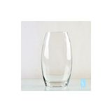 clear glass vase for hotel home decoration