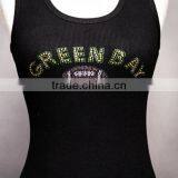 Wholesale Sleeveless t Shirt Fashion Womens Custom Embroidery Tank Top Manufacturer thumbnail-5