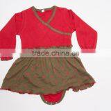 Long Sleeve Kimono Onesie Dress thumbnail-1
