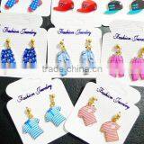 South Korean Allergy Free Candy Series Earrings,cars&plane Shape Earrings,animal Style Earring thumbnail-2