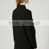 Women's Black Daily Shirt Plain Maternity Blouse T-shirts thumbnail-3