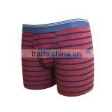 Comfortable Breathable Men Boxer Shorts Cotton Spandex Stripe Men's Underwear thumbnail-2