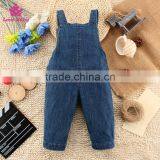 Wholesale Infants Jeans Cute Overalls Children Denim Overalls Baby Fashion Strap Jeans thumbnail-3