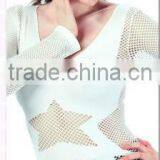 Hot Sexy Seamless Lady Tight Long Sleeve Tops thumbnail-1