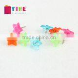 Mixed Color Transparent Thumbtack Star Shape Head Pin Customizable Pin thumbnail-1