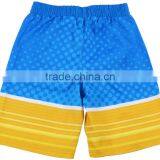 High Quality Customed Drawstring Waisted Bright Color Printing Boys Swimming Shorts thumbnail-2