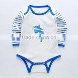Wholesale Summer Striped Boys Baby Rompers Cotton Clothing thumbnail-2