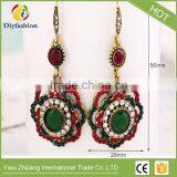 2017 Latest Fashion Bohemia Hollow Out Flowers Stud Earrings thumbnail-4