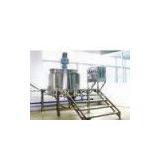 Low Noise 200 - 5000L Liquid Mixing Machine Detergent / Shampoo Blending Tanks