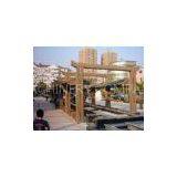 Window / Door PVC WPC Profile Extrusion Line With Vacuum Sizing Table