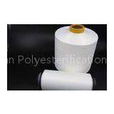 Raw White DTY SIM 100% Polyester Twisted Yarn Semi - Dull 150D/144F A Grade