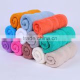 jacquard knited terry face towel with factory price