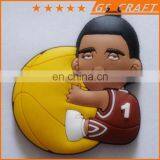 Customized Fashion Rubber Keychain/basketball Rubber Key Chain thumbnail-2