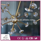 Led Glass Ball Pendant Lamp The Sitting Room Lamp Lights Restaurant Creative Ball Chandelier Dance Hall Droplight