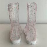 Multicolour Kid Boots, Children Transparent Rain Boot, Kid 100%Transparent Boots,Cheap Child Boots thumbnail-3