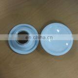 65mm AEROSOL TOP AND BOTTOM - WHITE COATING