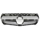 Front Black Grille Grill Fit 2013-15 For Mercedes-Benz W117 CLA200/250 CLA45 AMG thumbnail-2