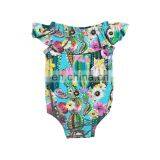 Baby Floral Romper Boho Chic Clothing Custom Bodysuit thumbnail-6