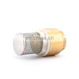 BT5003 One Way Brass Check Valve With Stainless Steel Mesh Used for Water thumbnail-1