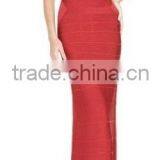 2015 New Sey V-neck Women Sleeveless Spaghetti Strap Floor-length Long Mai Bodycon Elegant Party Floor-length Bandage Dress thumbnail-1