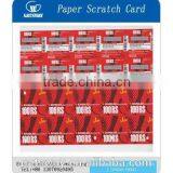 Offset Printing Scratch off Lottery Tickets