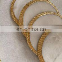 Marble Round Beaded Luxury Tables Coasters thumbnail-3