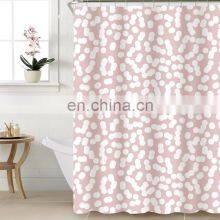 Cheap modern shower curtains bathroom waterproof custom print shower curtain