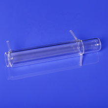 AcidAlkli Resistant TOC-3000 WTC Quartz Glass Reaction Vessel Quartz Processing Tube thumbnail-5
