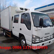 HOT SALE! ISUZU Brand 4*2 LHD Double Cabs 1.5T-2T Refrigerated Truck for Sale, thumbnail-1
