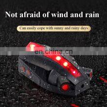 Bicycle Tail Light Beam Safety Warning Red Lamp Logo Projector Safety Rear Light thumbnail-3
