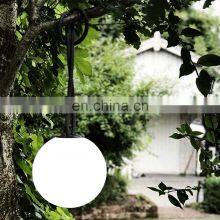 Illuminated RGB Color Change Rechargeable Ball Shaped Led Light Waterproof Fountain Pool Lawn Lamp Solar Garden Lights Orb Lamp thumbnail-5
