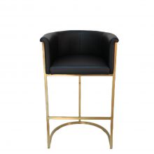 XC235 bar chair PU comfortable chair stainless steel high stool bar stool