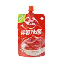 Chinese Sauce Oem Factory 125 G Good Flavor Garlic Chilli Sauce  Wholesale For Supermarket