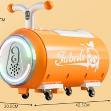 Children's Coca Cola Scooter, Can Leaping Scooter, Child Can Ride Peanut Scooter（Wechat:13510231336） thumbnail-2