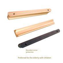 Ready-made and In-stock Solid Aluminum Alloy Handles, Modern and Minimalist Round-headed Handles for Wardrobes and Cabinets thumbnail-1