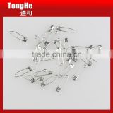 Decorative High Quality Iron safety pins for brooches