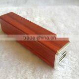 OEM Products 2600mah Powerbank Wooden Material Rectangle Power Bank thumbnail-4