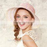 Kenmont Promotion Straw Boater Hat Custom Straw Hat Twill Wholesale thumbnail-2