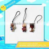 High Quality Custom Shaped Puffy Pvc Keychain