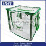 High Quality Collapsible Ballot Box/ Pvc Voted Box Packaging/ Suggestion Box
