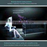 Modern Office 3seat Leather Sofa 8094# 3 Seater Office Leather Sofa Design, 3 Seater Office PU Sofa thumbnail-5